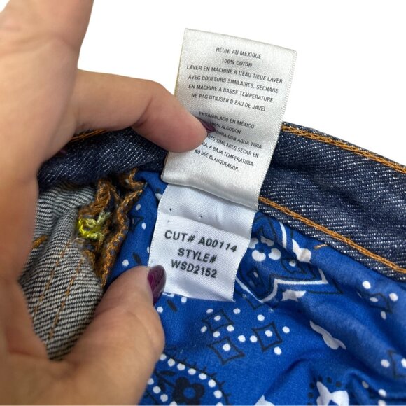 NWT Vintage Antik Denim Jeans Women's Sz 28 Y2K Bootcut Flare Hippie Embroidered - Picture 8 of 15